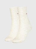 White 2-Pack Tommy Hilfiger Dot Women's Socks  Women