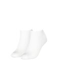 White 2-Pack Logo Ruffle Short Socks  Women