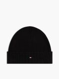 Negru Caciula Cu Casmir Hilfiger Flag   Barbati