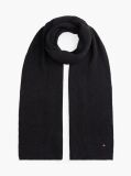 Grey Hilfiger Flag Embroidery Scarf with Cashmere  Men