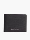 Negru Portofel Bifold TH Business Din Piele  Barbati