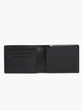 Negru Portofel Bifold TH Business Din Piele  Barbati