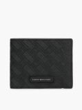 Black TH Monogram Leather Wallet And Card Holder Gift Box  Men
