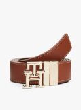 Multi Curea Din Piele Reversibila Cu Catarama TH Monogram  Femei