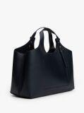 Blue TH Logo Satchel  Women