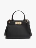 Black Modern Crossbody Satchel  Women