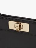 Black Modern Crossbody Satchel  Women