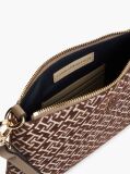 Beige TH Monogram Jacquard Shoulder Bag  Women