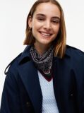 Multi Bandana Din Matase Pura Cu Monograma TH  Femei
