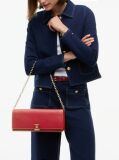 Rosu Geanta Clutch Heritage Cu Monograma TH  Femei