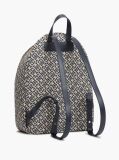 Blue Rucsac Dome Jacquard Esential Cu Monograma TH  Femei