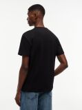 Black Tommy Badge Crew Neck T-Shirt  Men
