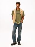 Green Regular Logo Back Graphic Sweatshirt  Men