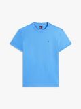 Blue Tommy Flag Crew Neck T-Shirt  Men