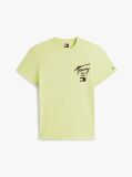 Verde Tricou Cu Logo Pe Spate  Barbati