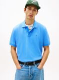 Blue Polo Pique Cu Steag Hilfiger Croiala Regular   Barbati