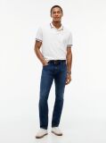 Denim Blugi Scanton Cu Croiala Slim Whiskered  Barbati