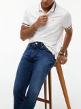 Denim Blugi Scanton Cu Croiala Slim Whiskered  Barbati