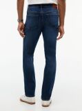 Denim Blugi Scanton Cu Croiala Slim Whiskered  Barbati