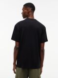 Black Photo Graphic Relaxed Crew Neck T-Shirt  Men