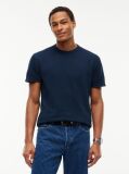 Blue T-Shirt Tricotat Ottoman   Barbati