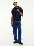 Blue T-Shirt Tricotat Ottoman   Barbati