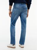 Denim Blugi Austin Faded Cu Croiala Tapered Slim  Barbati
