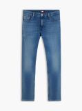 Denim Blugi Austin Faded Cu Croiala Tapered Slim  Barbati