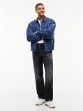 Denim Blugi Otis Negri Faded Cu Croiala Dreapta  Barbati