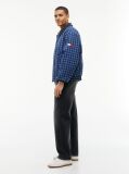 Denim Blugi Otis Negri Faded Cu Croiala Dreapta  Barbati