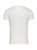 Bej Tricou Esential Cu Croiala Slim Si Logo  Femei