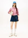 Multi Camasa Din Poplin Cropped Cu Croiala Lejera  Femei