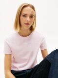 Pink Logo Crew Neck T-Shirt  Women