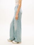 Denim Blugi Claire Cu Talie Inalta Si Picior Larg  Femei