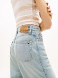 Denim Blugi Claire Cu Talie Inalta Si Picior Larg  Femei