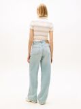 Denim Blugi Claire Cu Talie Inalta Si Picior Larg  Femei