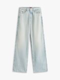 Denim Blugi Claire Cu Talie Inalta Si Picior Larg  Femei