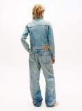 Denim Faded Denim Relaxed Trucker Jacket  Women