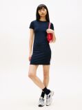 Blue Rochie Midi Mulata Cu Logo  Femei