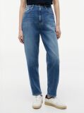 Denim Blugi Mom Jeans Tapered Ultra Inalti  Femei