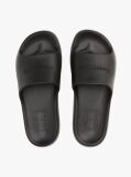 Negru Sandale Platform Tip Pool Cu Logo  Femei