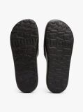 Negru Sandale Platform Tip Pool Cu Logo  Femei