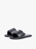 Negru Sandale Cu Curea Captusita Din Piele  Femei