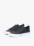 Negru Adidasi Cu Talpa Din Piele In Contrast De Culori  Barbati