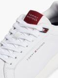 White Chunky Leather Trainers  Men