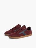 Rosu Adidasi Din Suede Cu Texturi Mixte  Barbati