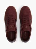 Rosu Adidasi Din Suede Cu Texturi Mixte  Barbati