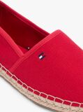 Red Flag Embroidery Canvas Espadrilles  Women