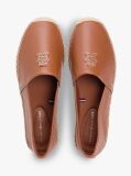 Brown TH Monogram Leather Espadrilles  Women