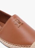 Brown TH Monogram Leather Espadrilles  Women